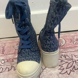 Micheal Kors denim boots